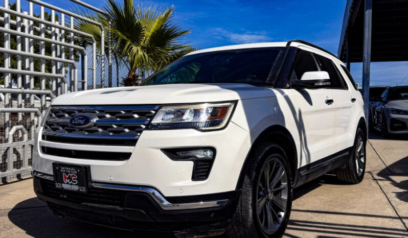 FORD EXPLORER XLT LIMITED V6 2018 lleno