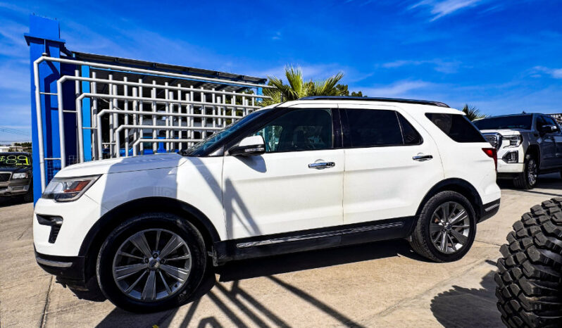 FORD EXPLORER XLT LIMITED V6 2018 lleno