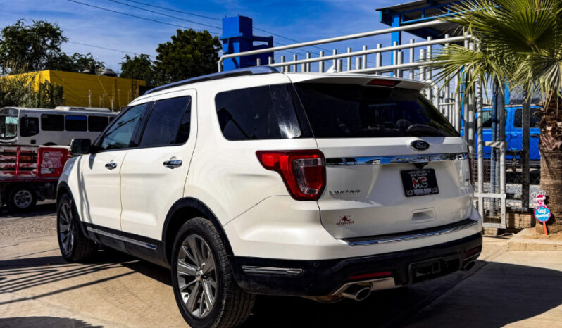 FORD EXPLORER XLT LIMITED V6 2018 lleno