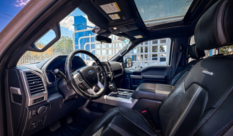 FORD LOBO PLATINUM ECOBOOST 2018 lleno