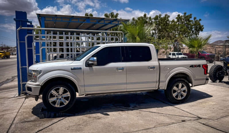FORD LOBO PLATINUM ECOBOOST 2018 lleno